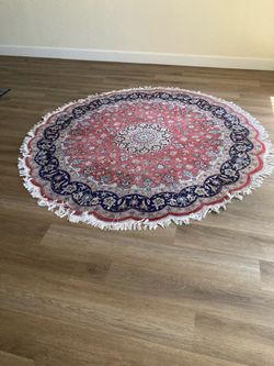 Rugs and bookcase