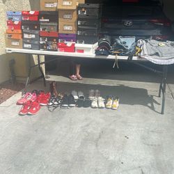 Yard Sale Saturday Sunday Shoes Clothes 