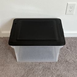 Portable File Organizer Box 