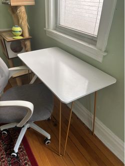Desk and chair