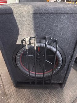 12” kicker sub and box comp series