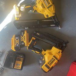 Dewalt 15g and 16g Nailers