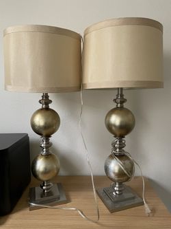 Gold Table Lamp 