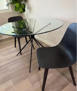 Mid-Century modern glass table