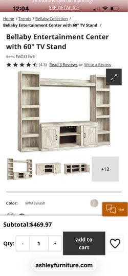 TV stand/ entertainment center