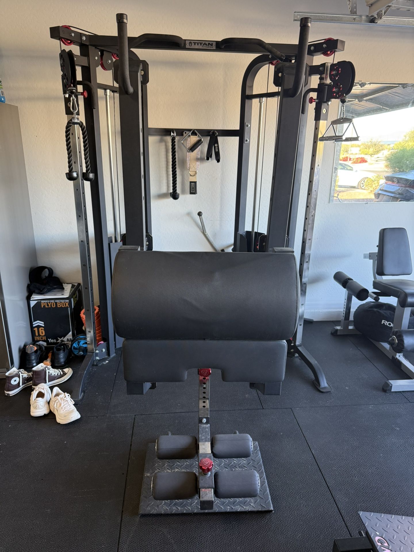 Hip Thrust/glute Ham Raise