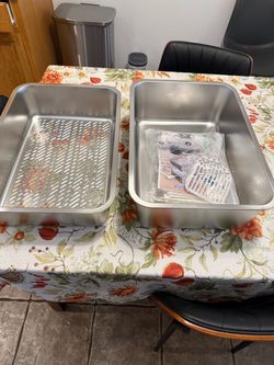 Brand new Stainless Steel cat litter box
