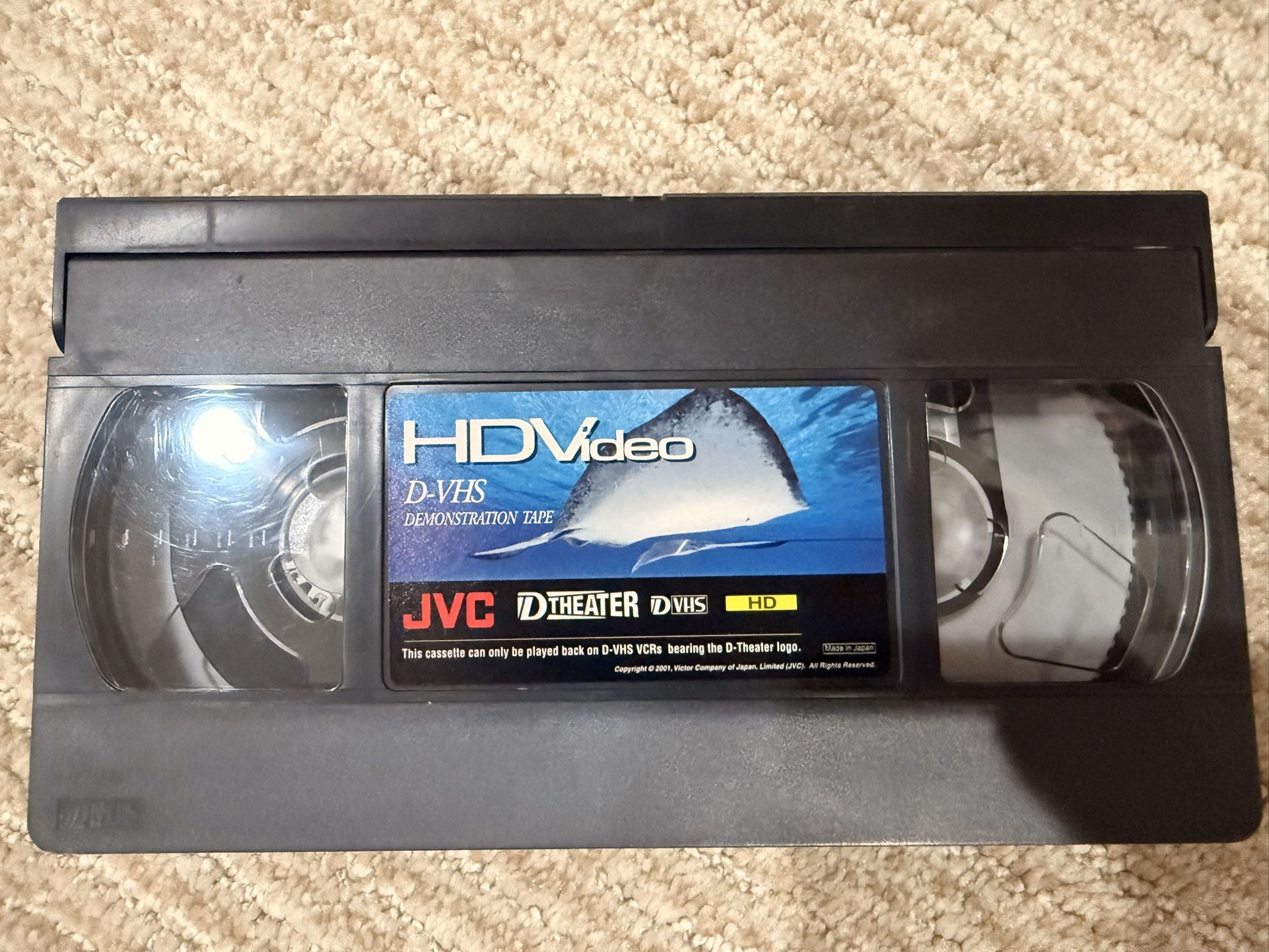 D-VHS DEMO VHS TAPES Discovery HD DTheater