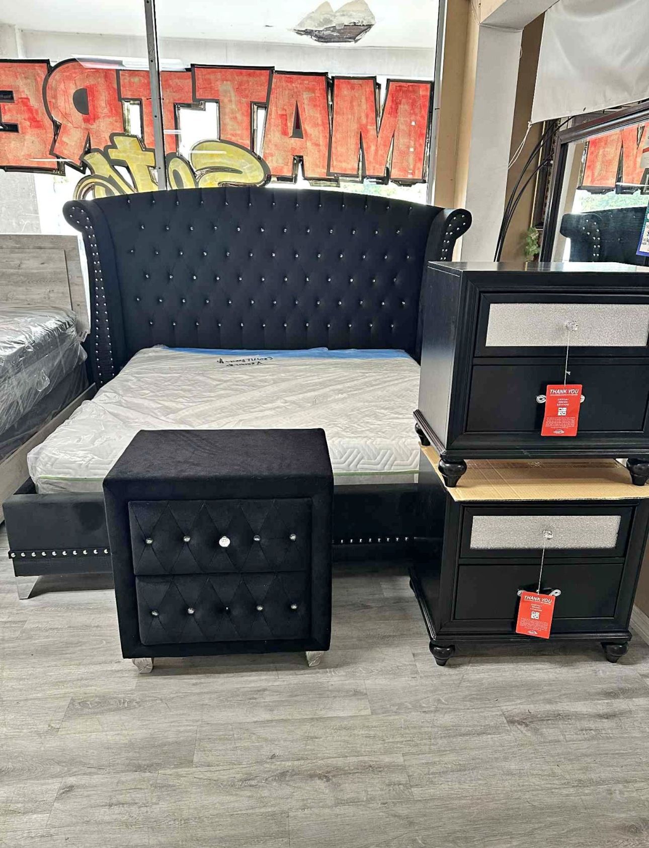 Brand New Bed Frame In Box- Shop Now Pay Later $39 Down