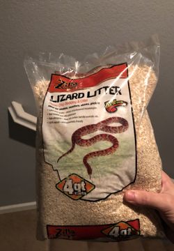 4 qt lizard litter / aspen chip bedding