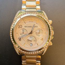 Michael Kors Rose Gold Watch