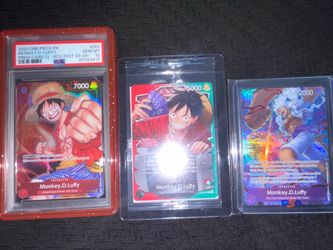 One Piece Luffy Premium Card Collection Bandai PSA 10 / Ichiban Kuji Card / 2nd Anniversary