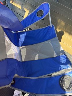 X-Large Camping chair with storage bag.300lb capacity