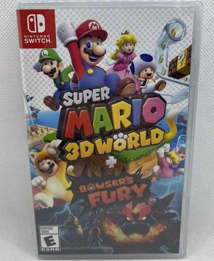 Super Mario 3D World + Bowsers Fury Nintendo Switch Sealed