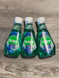 Scope  Outlast Mouthwash 500Ml $2.50 Each