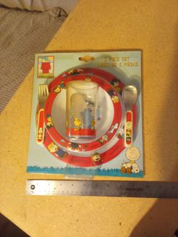 Peanuts Snoopy dish set