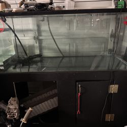 Aquarium/ Fish Tank 150G Glass With Sump And Accessories 