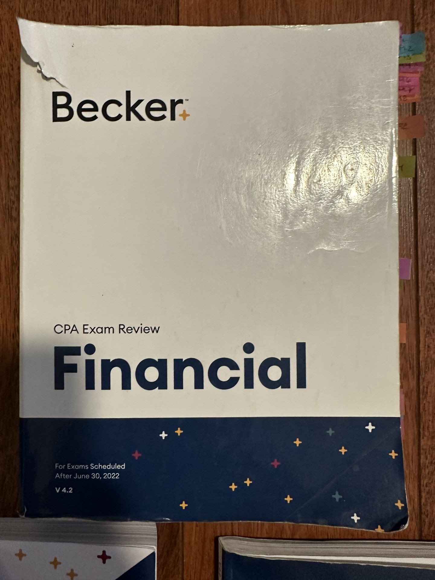 Becker CPA Exam Review Financial (FAR) Textbooks for Sale in