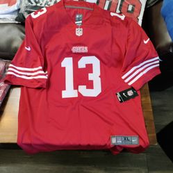 49ers Red Number 13 Purdy