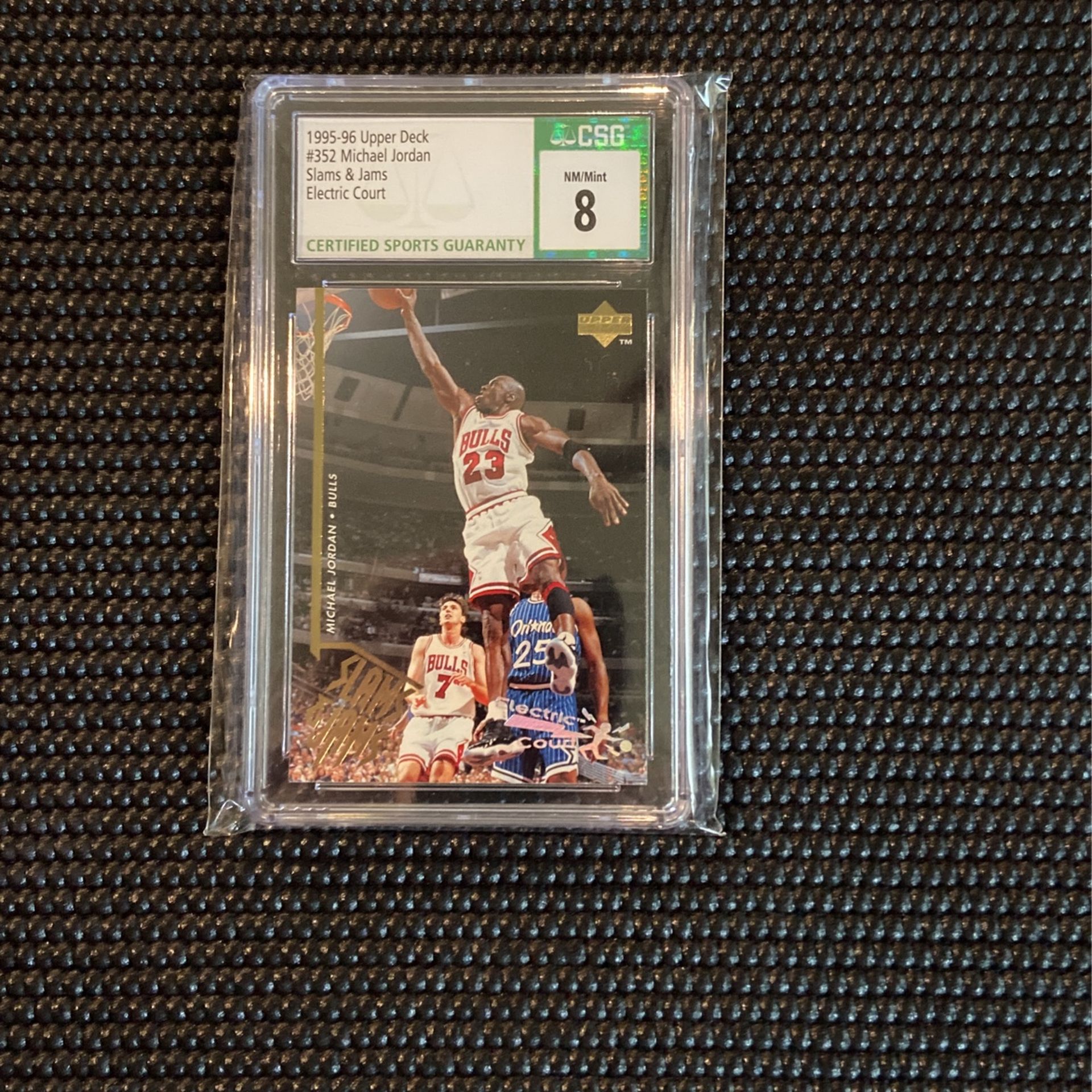 1995 Upper Deck Michael Jordan Electric Court Slams&jams Michael Jordan