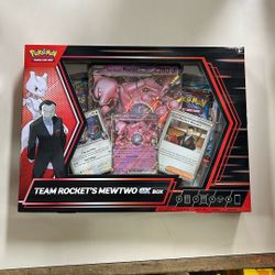 Pokemon TCG: Team Rocket’s Mewtwo ex Box