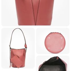 Calvin Klein Karsyn Leather Convertible Hobo Backpack