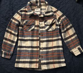 Girls Flannel Jacket