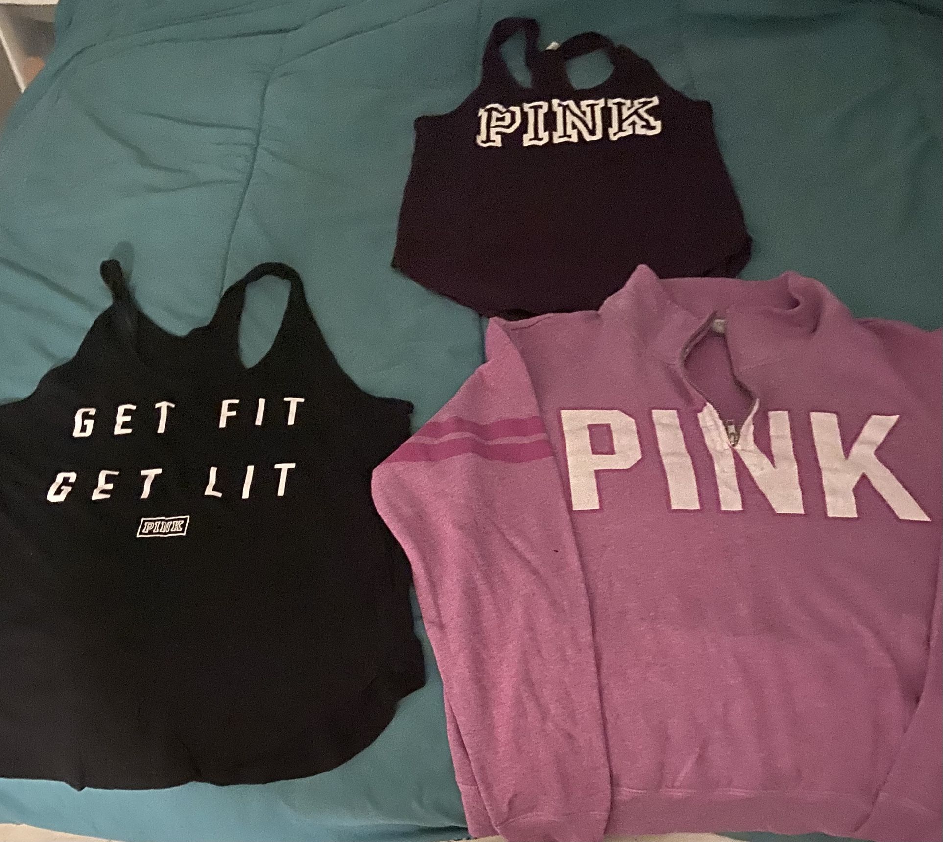 PINK Clothes Lot Women Size M-L