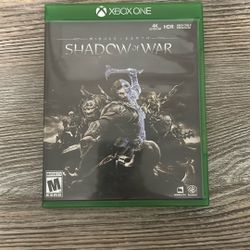 Shadow Of War For Xbox One