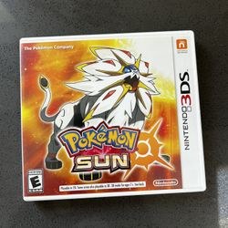 Pokemon Sun 3DS Nintendo