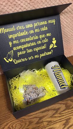 Handmade Personalized Gift Box