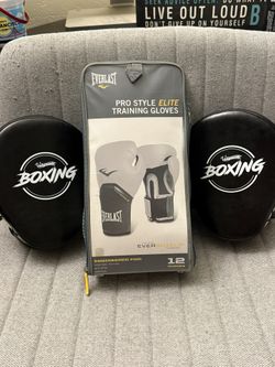 Boxing Gloves and pads