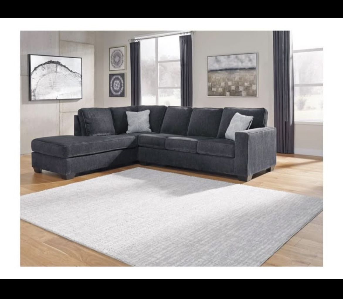 ALTARI SECTIONAL COUCH AND OTTOMAN
