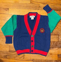 Vintage Gymboree 90s Kids Cardigan Size small
