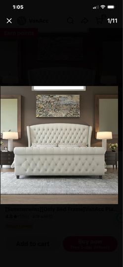 CALIFORNIA KING BED FRAME
