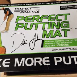Perfect Practice Perfect Putting Mat. Brand New 
