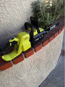 Ryobi battery operated chainsaw
