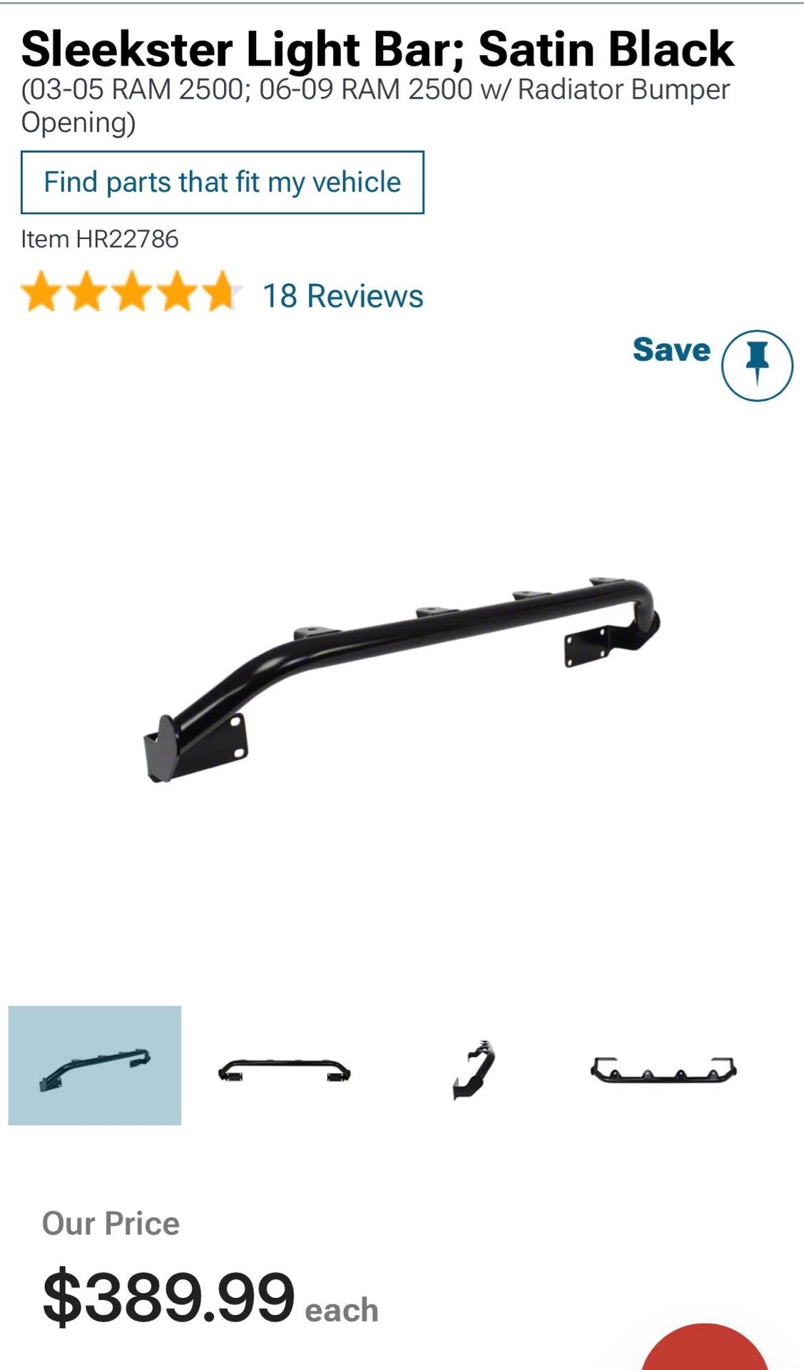 03-09 Dodge Ram bumper and guard