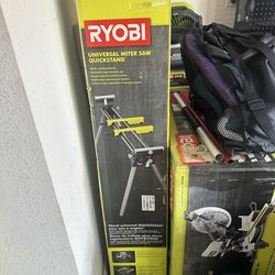 Miter saw with stand