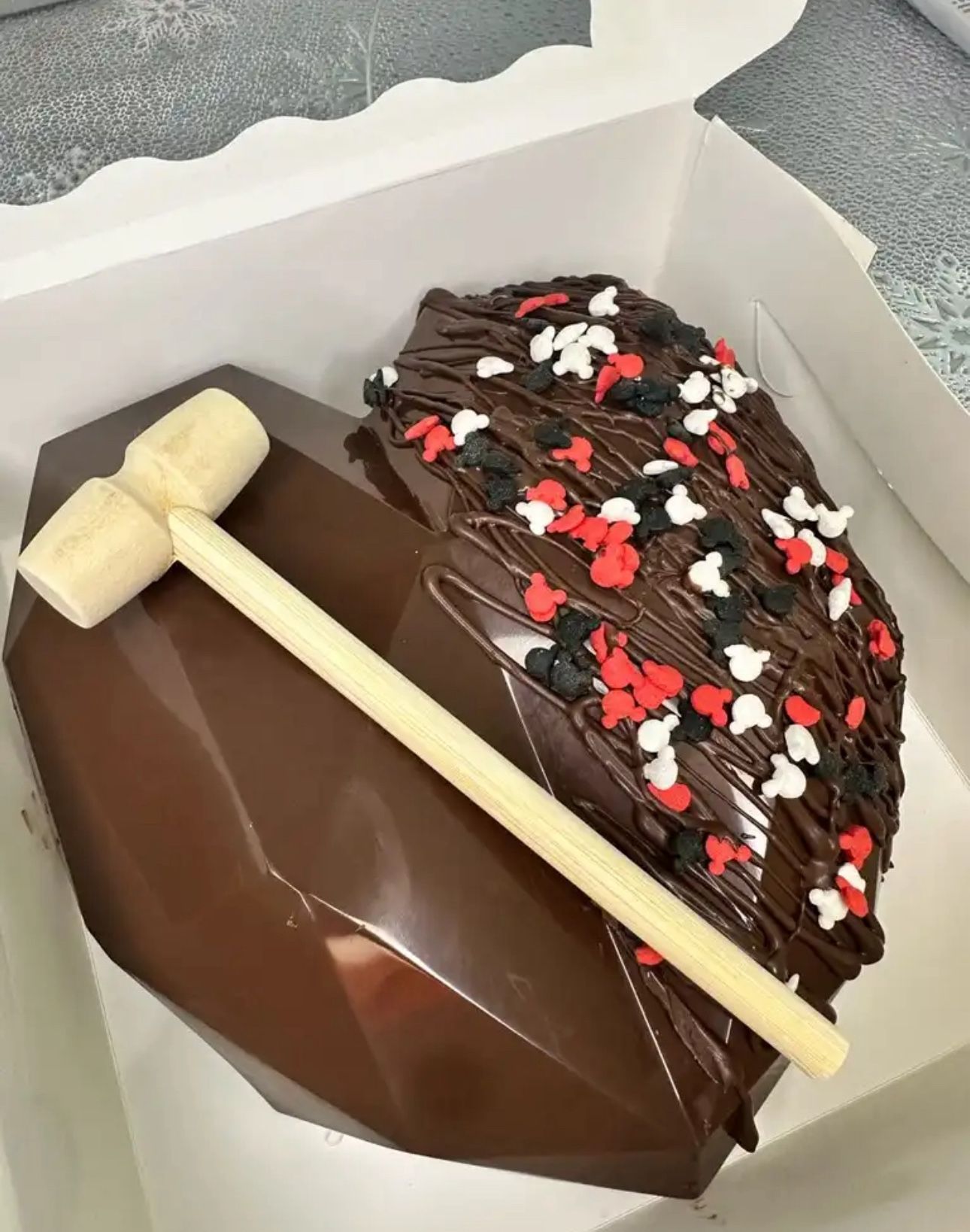 Chocolate Breakable Heart 