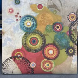 Abstract Canvas Art" or "Momentary"