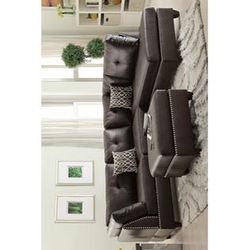 Sectional With Ottoman /// Financing Available 