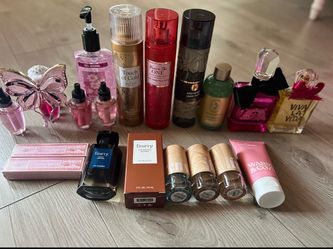 Bundle of body mist/spray