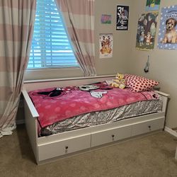 Twin Bed Frame & Mattress 