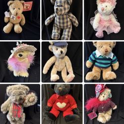 Entire Teddy Bear Collection For Sale