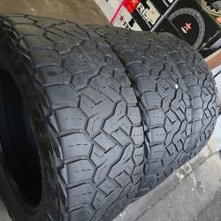 only 3 used tires Lt35x12.50r20 Nitto Recon Grappler $220.00 all
