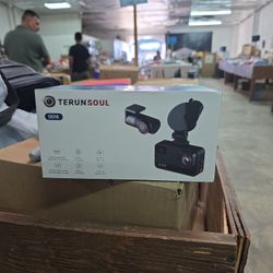 TERUNSOUL  4K 4K Dash Cam Front And Rear Free 128gb 