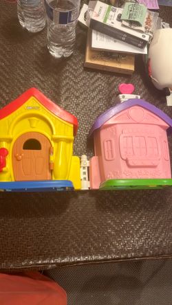 Fisher Price Little People Disney Mickey Mouse & Minnie House Playset Clubhouse