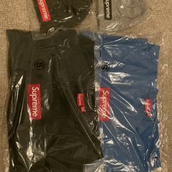 Supreme Box Logon Crew Sweatshirt Beanie New Dunk Low Jordan 1 4 11
