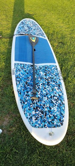 Take a surfboard SUP Adventure With Paddle Fin And Leash